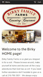 Mobile Screenshot of birkyfarms.com